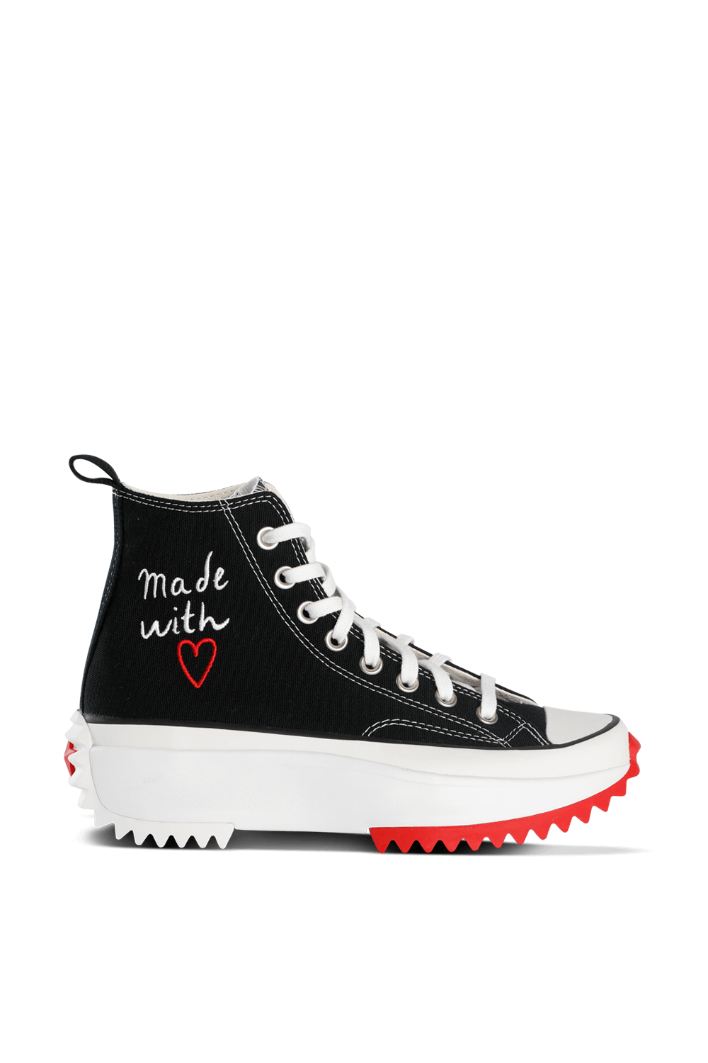 תמונה קידמית של Valentine's Day Run Star Hike High Top in Black