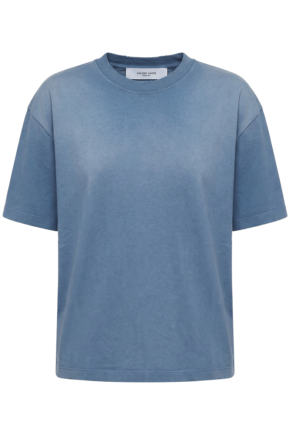 תמונה קידמית של חולצת טי בגזרה מרובעת