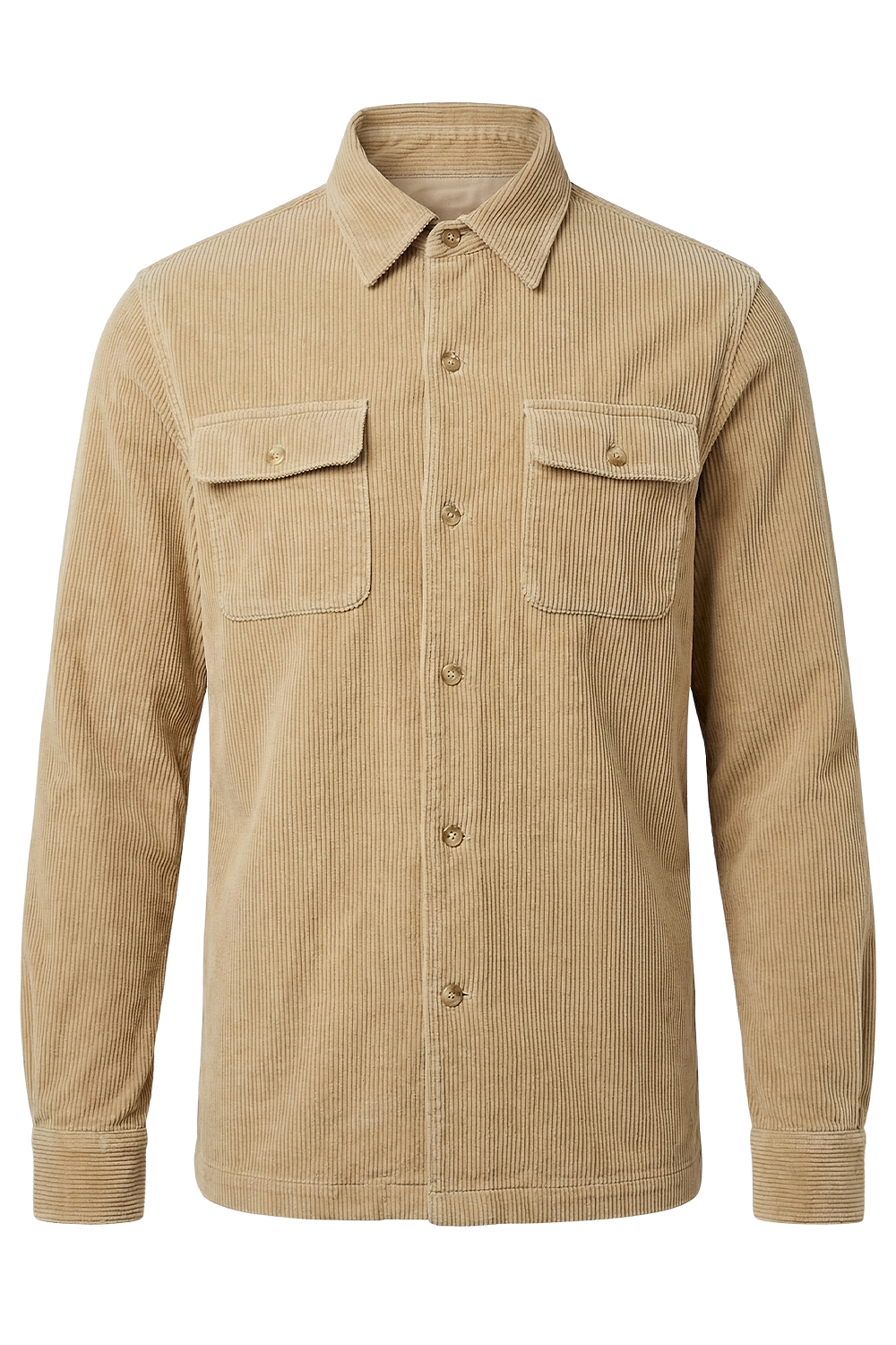 תמונה קידמית של חולצה מכופתרת