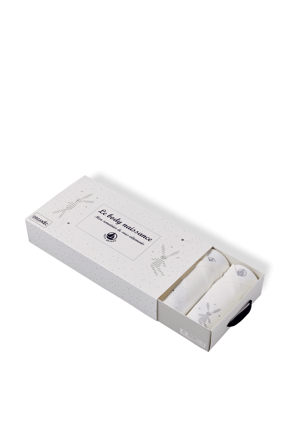 תמונת תקריב של חמישיית בגדי גוף קצרים בפרינט ארנבון - גילאי NB-12 חודשים