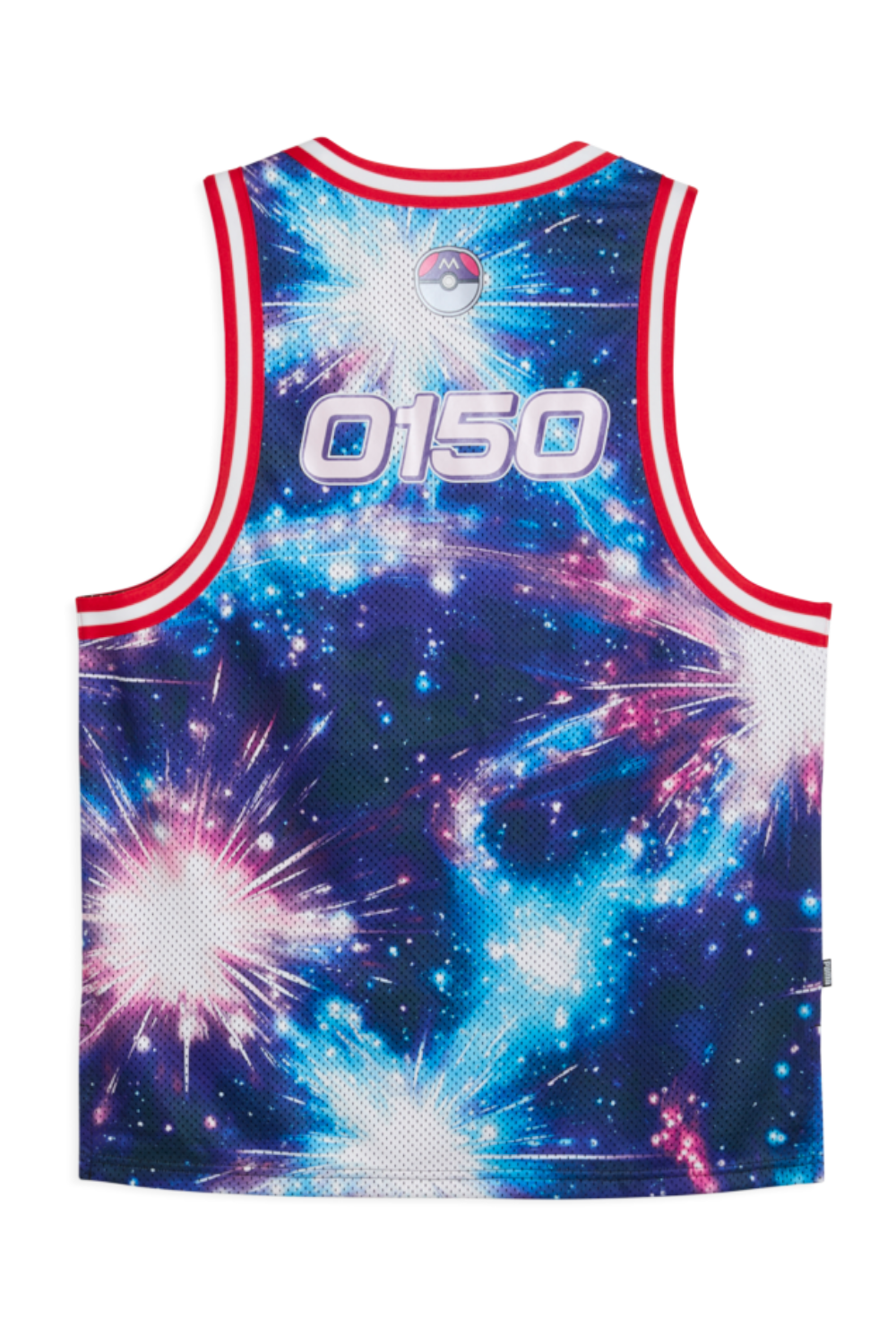 תמונה אחורית של גופיית ג'רזי פומה X פוקימון