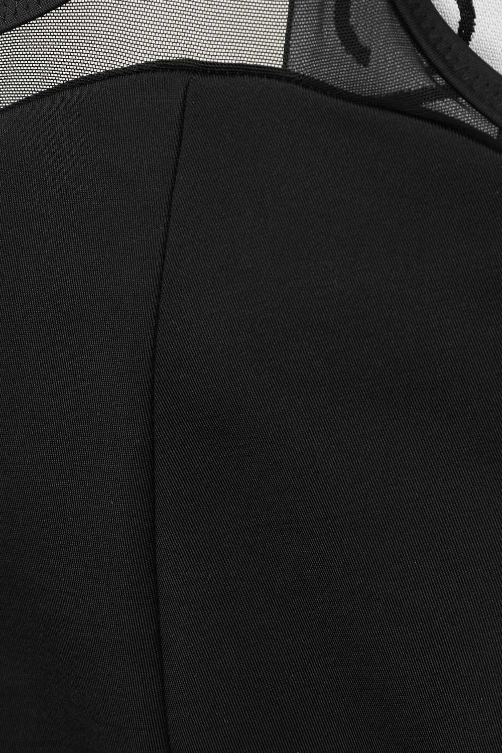 תמונת תקריב של One-Piece Plus Size Swimsuit in Black