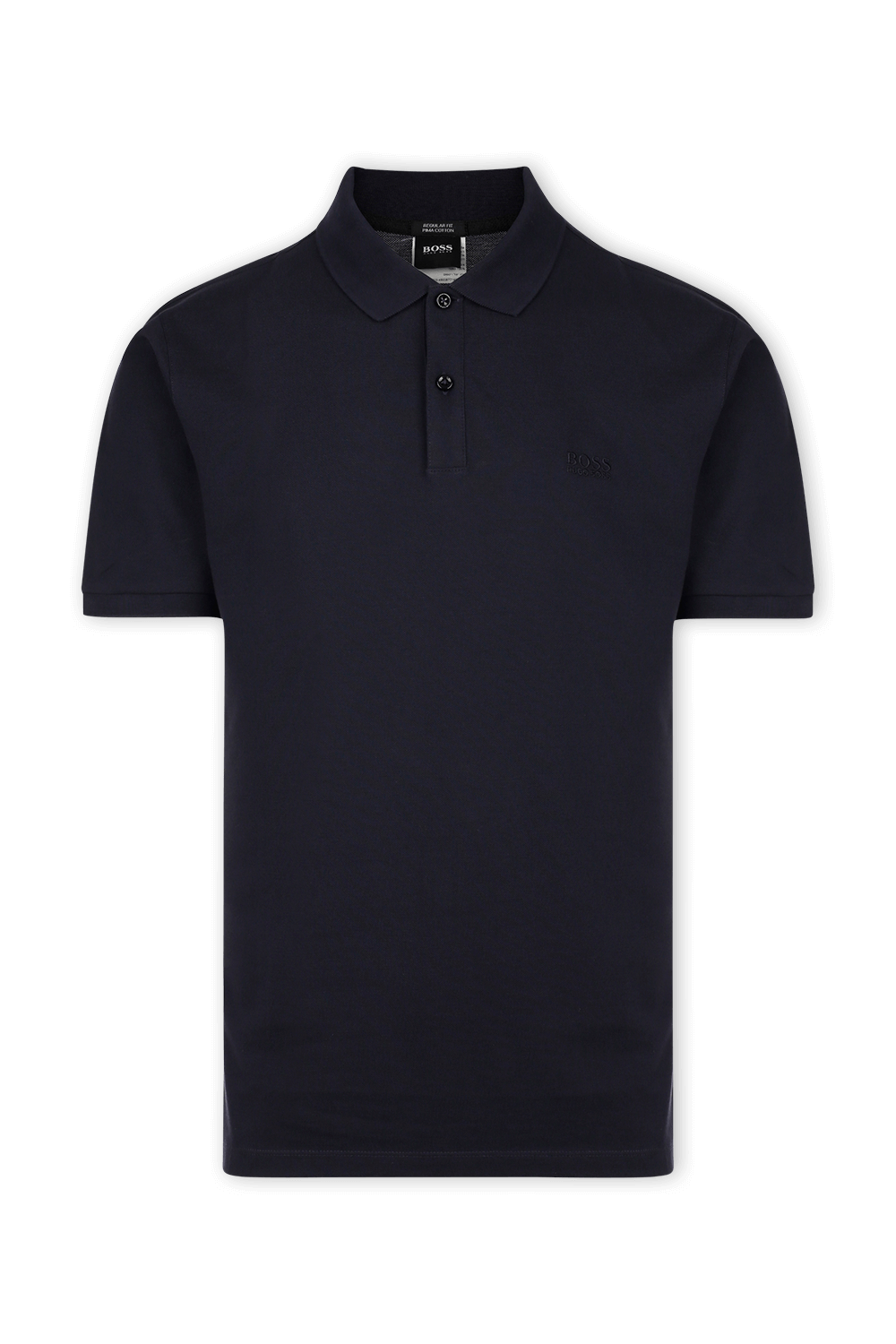 תמונה קידמית של Maccabi Tel Aviv Regular Fit Polo Shirt in Dark Blue