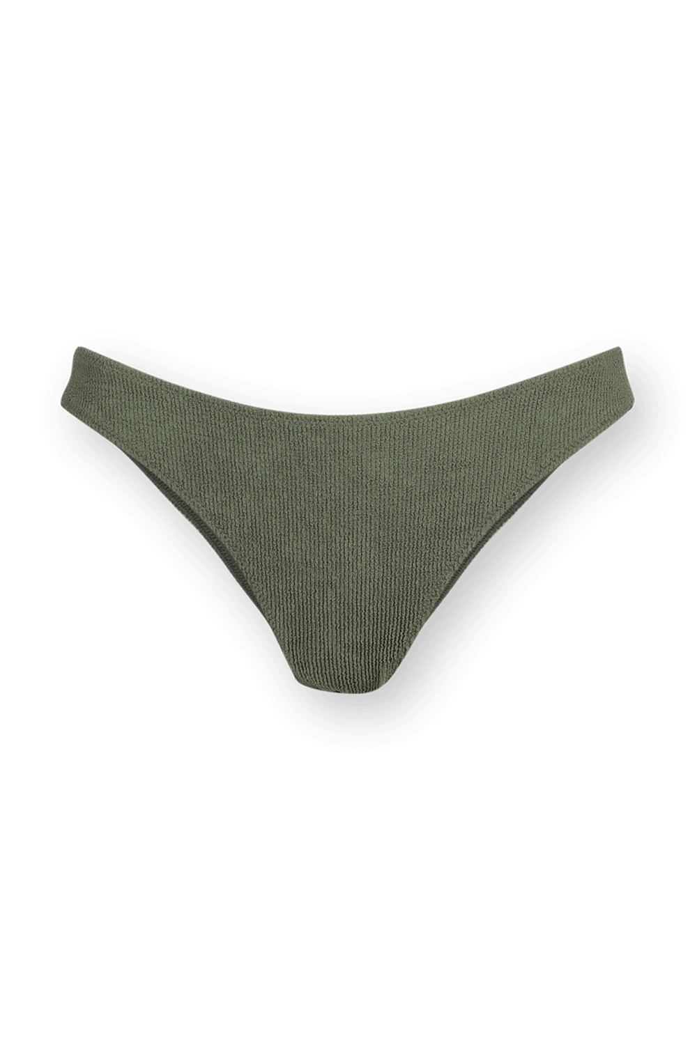 תמונה קידמית של High Waist Curve Bottom in Green