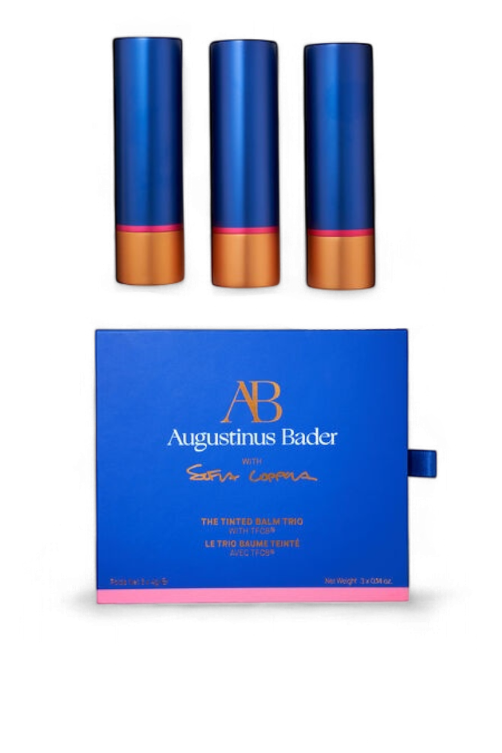 תמונה אחורית של מארז שלושה שפתוני באלם