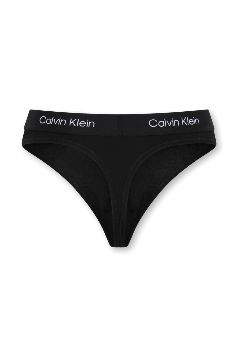 תמונה אחורית של תחתוני חוטיני מכותנה ממוחזרת