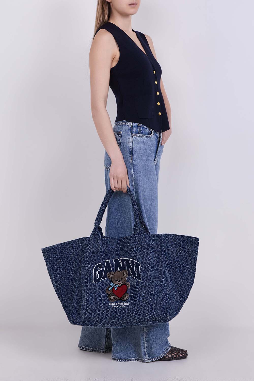 תמונת דוגמן קידמית של תיק נשיאה אקסטרה אקסטרה לארג'