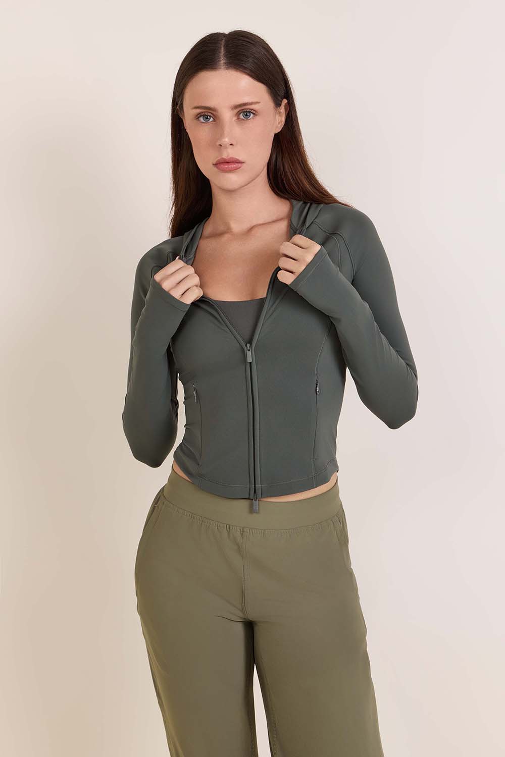 תמונת דוגמן קידמית של Wunder Train Full-Zip Jacket