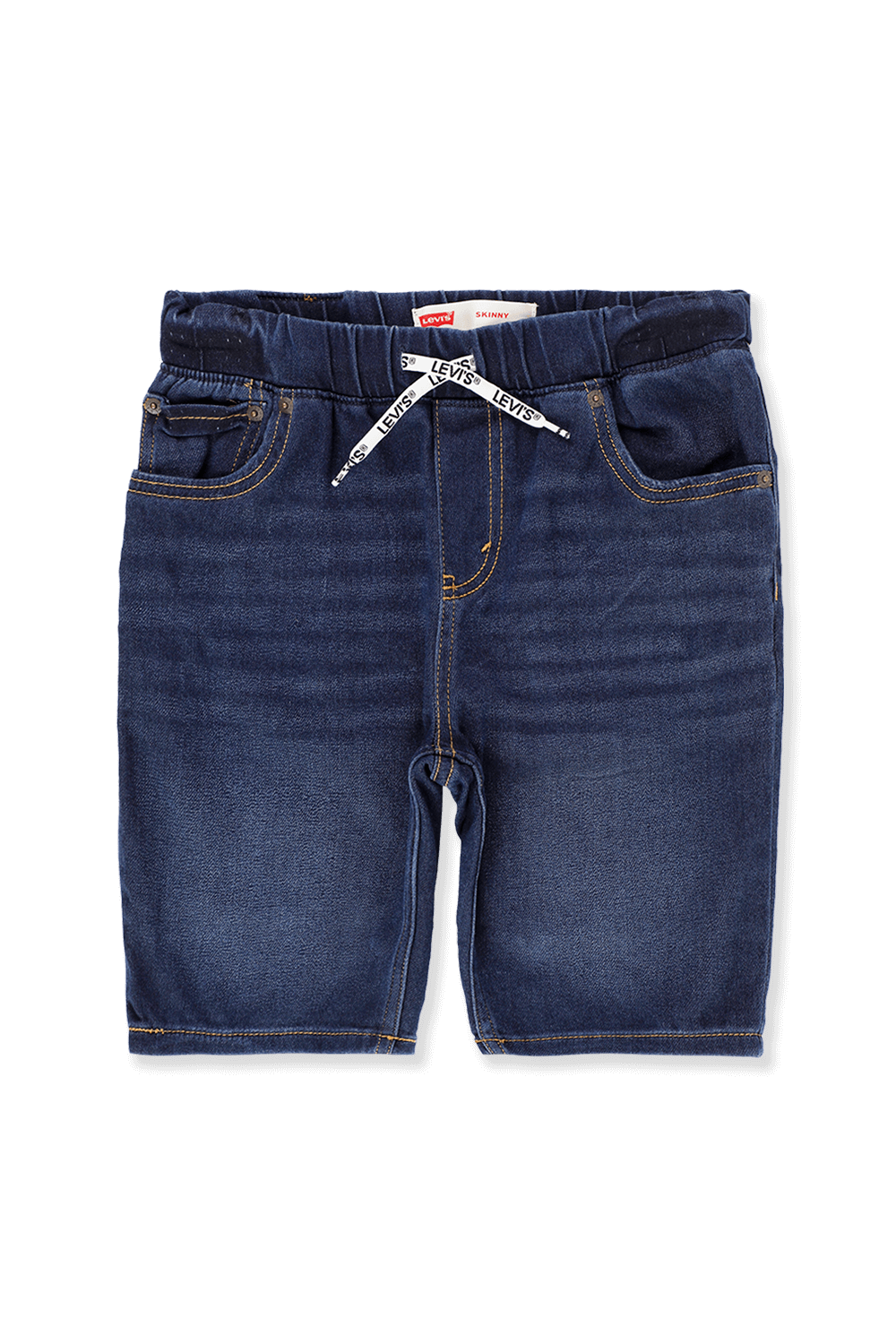 גילאי 2-4 מכנסי גינס קצרים בשטיפה כהה LEVI`S KIDS