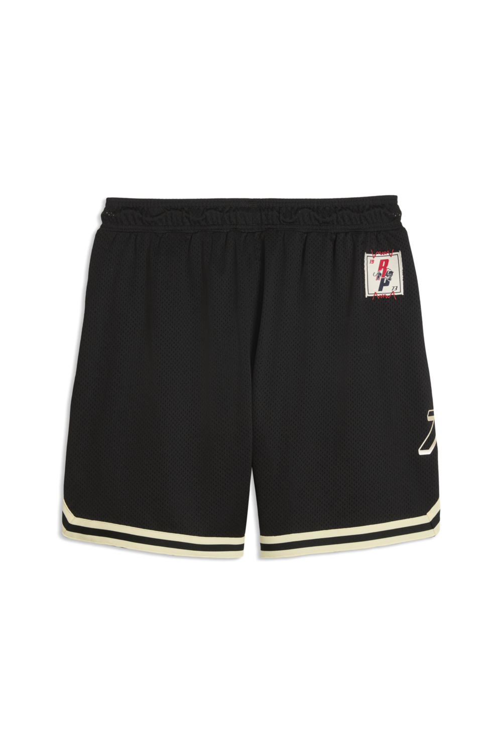 תמונה אחורית של מכנסי ג'וגר קצרים פומה X רפרזנט