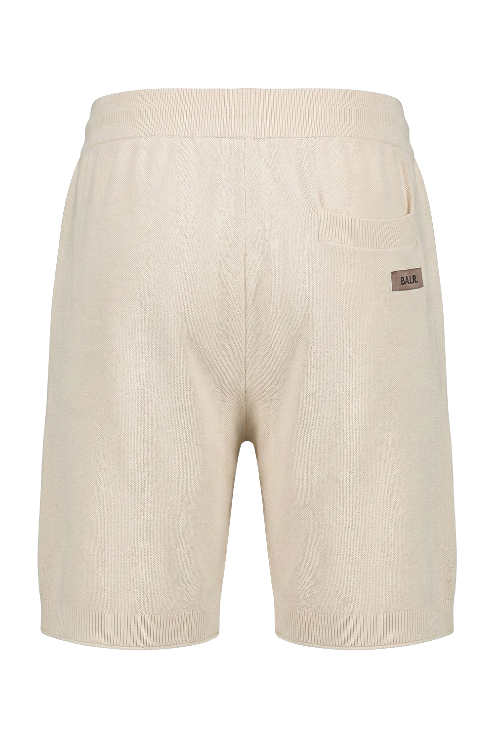 תמונה אחורית של מכנסי ג'וגר קצרים