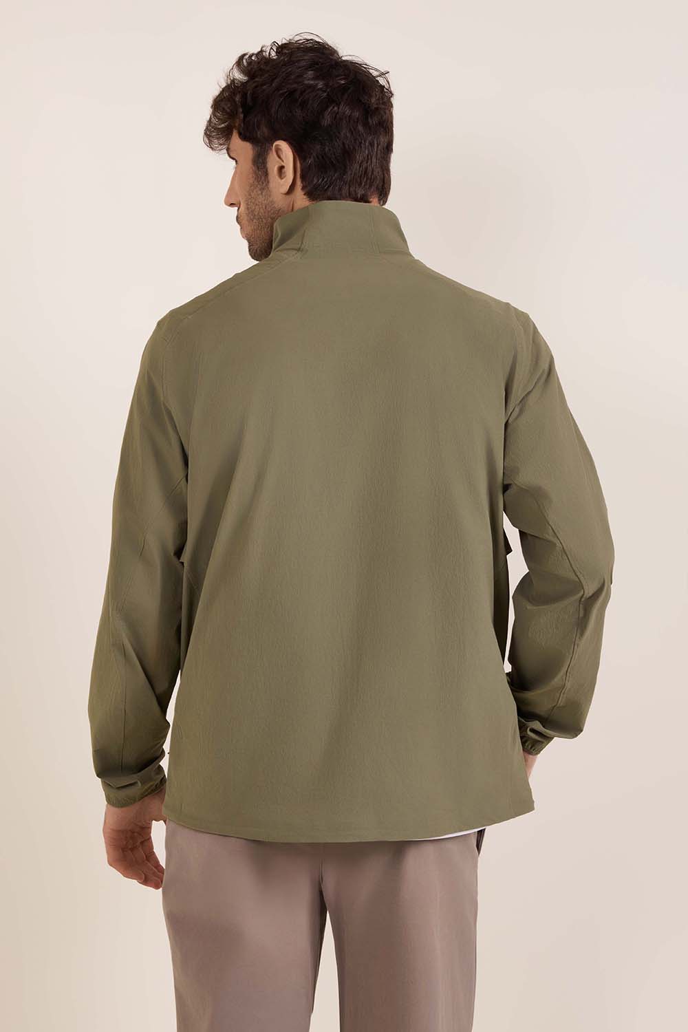 תמונת דוגמן אחורית של Sojourn Windbreaker Jacket