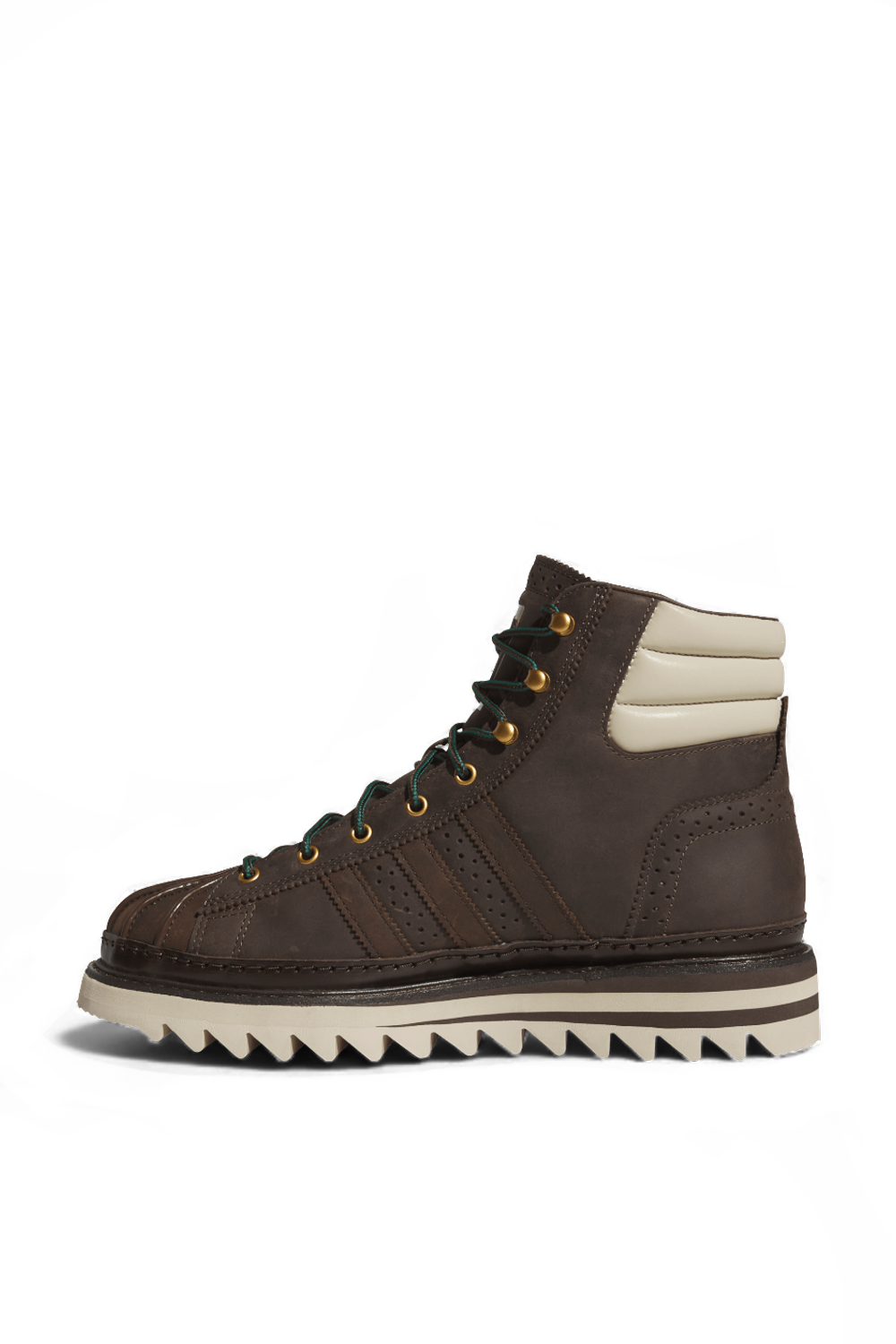 תמונה אחורית של נעלי עור אדידס X קלוט