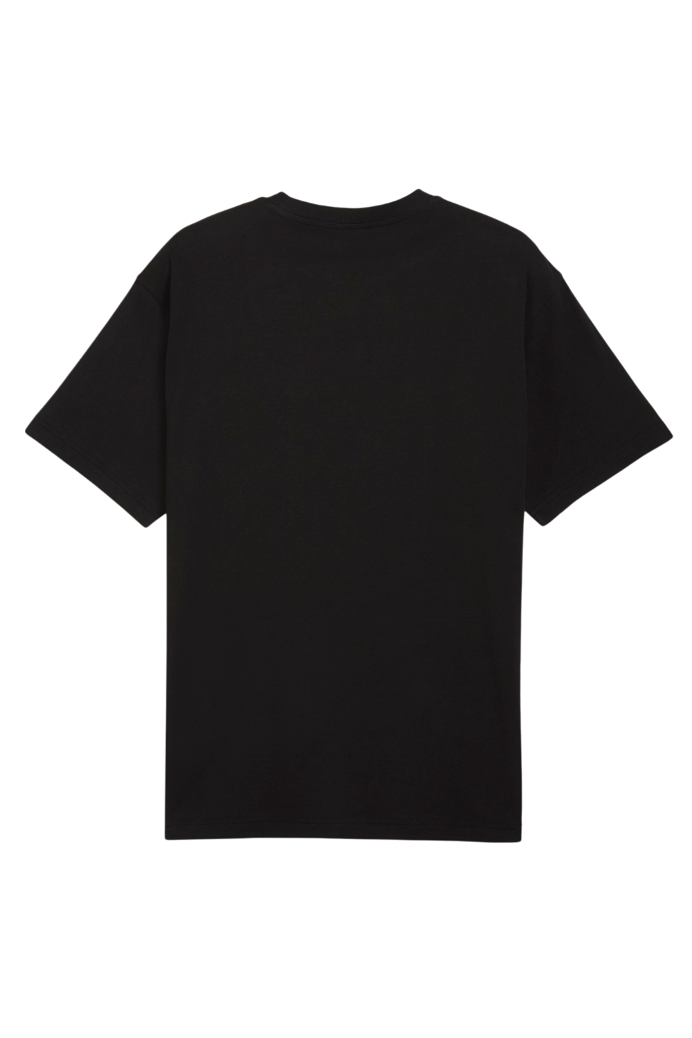 תמונה אחורית של חולצת טי בגזרת משוחררת