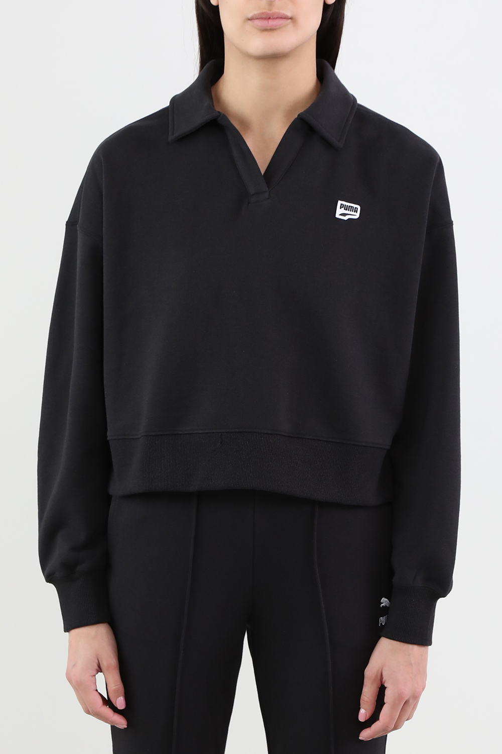 תמונת דוגמן קידמית של סווטשירט דאון טאון