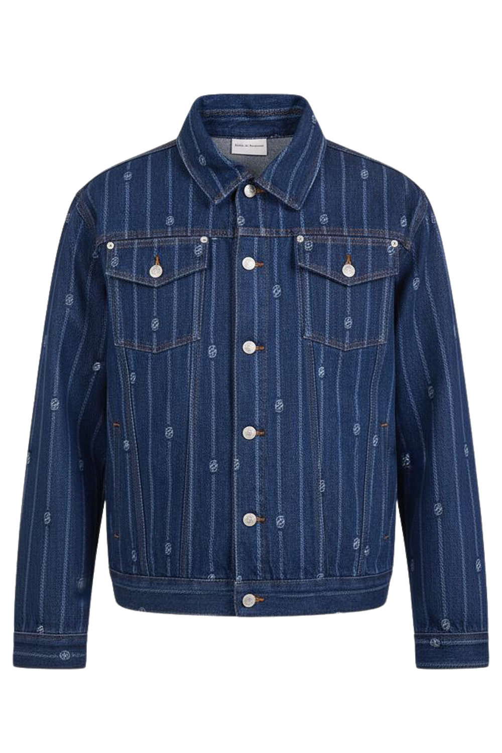 תמונה קידמית של ז'קט ג'ינס