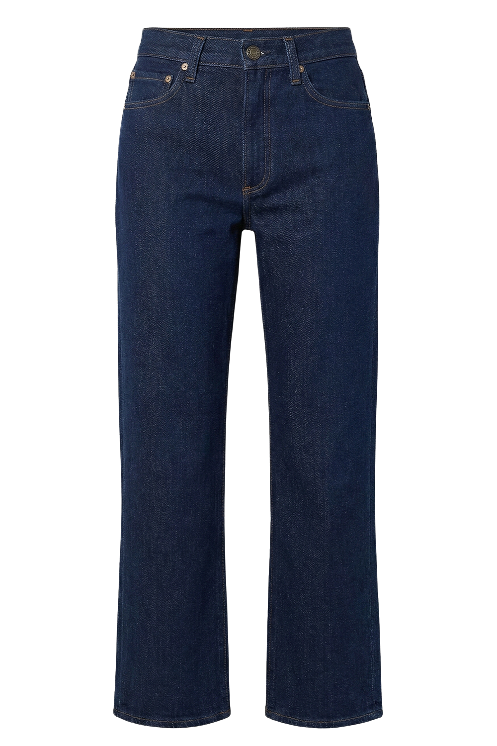 תמונה קידמית של מכנסי ג׳ינס הארלו בגזרה ישרה