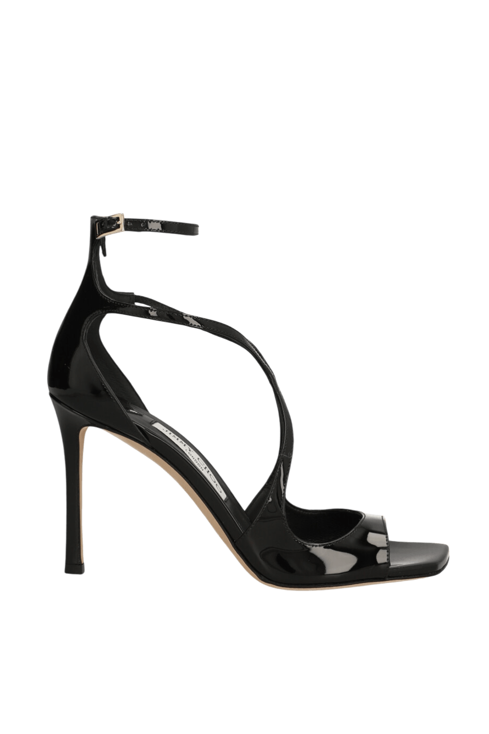 תמונה קידמית של סנדלי עקב אזיה