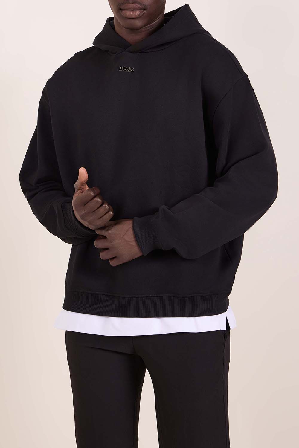 תמונת דוגמן קידמית של סווטשירט קפוצ'ון