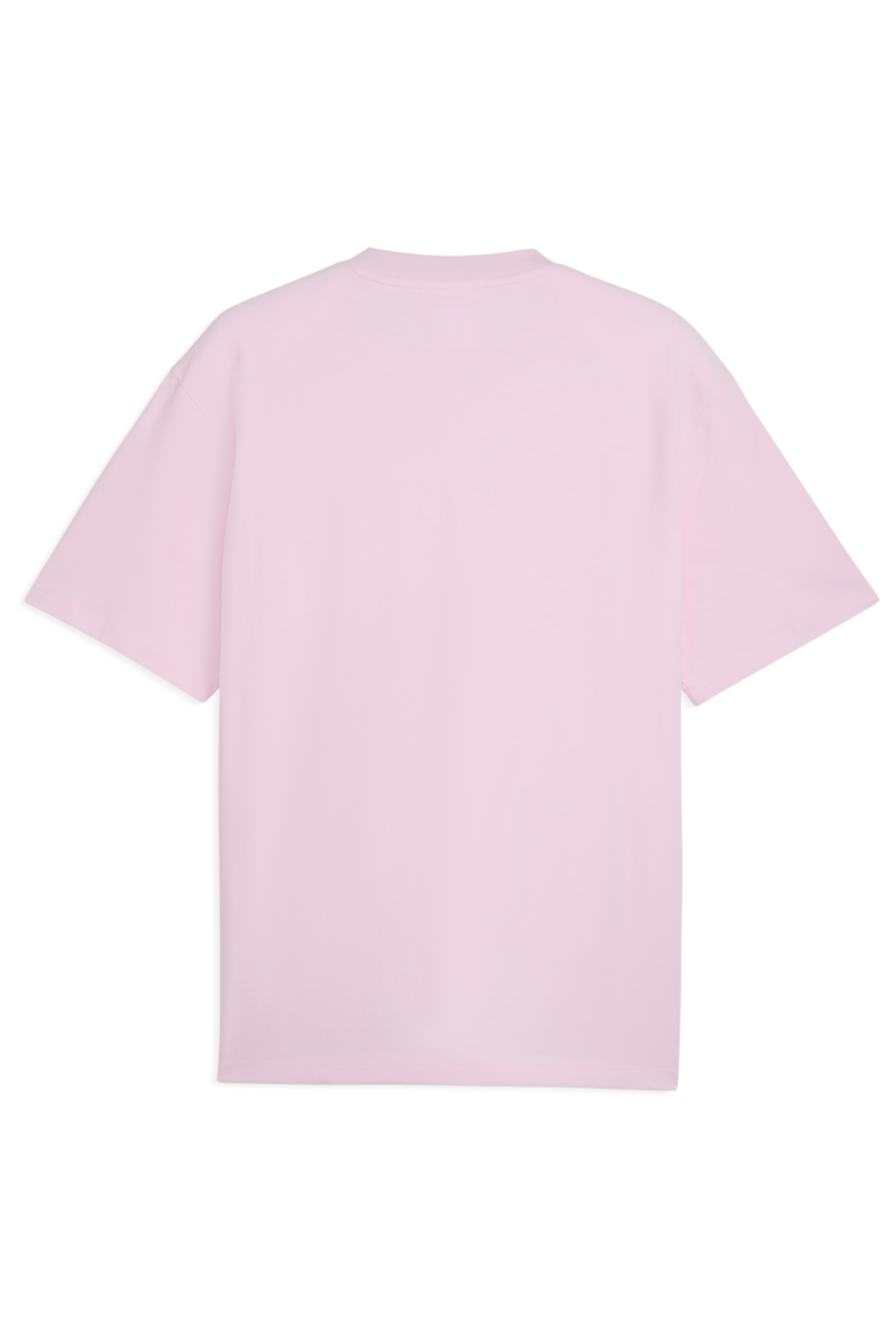 תמונה אחורית של חולצת טי בגזרה משוחררת