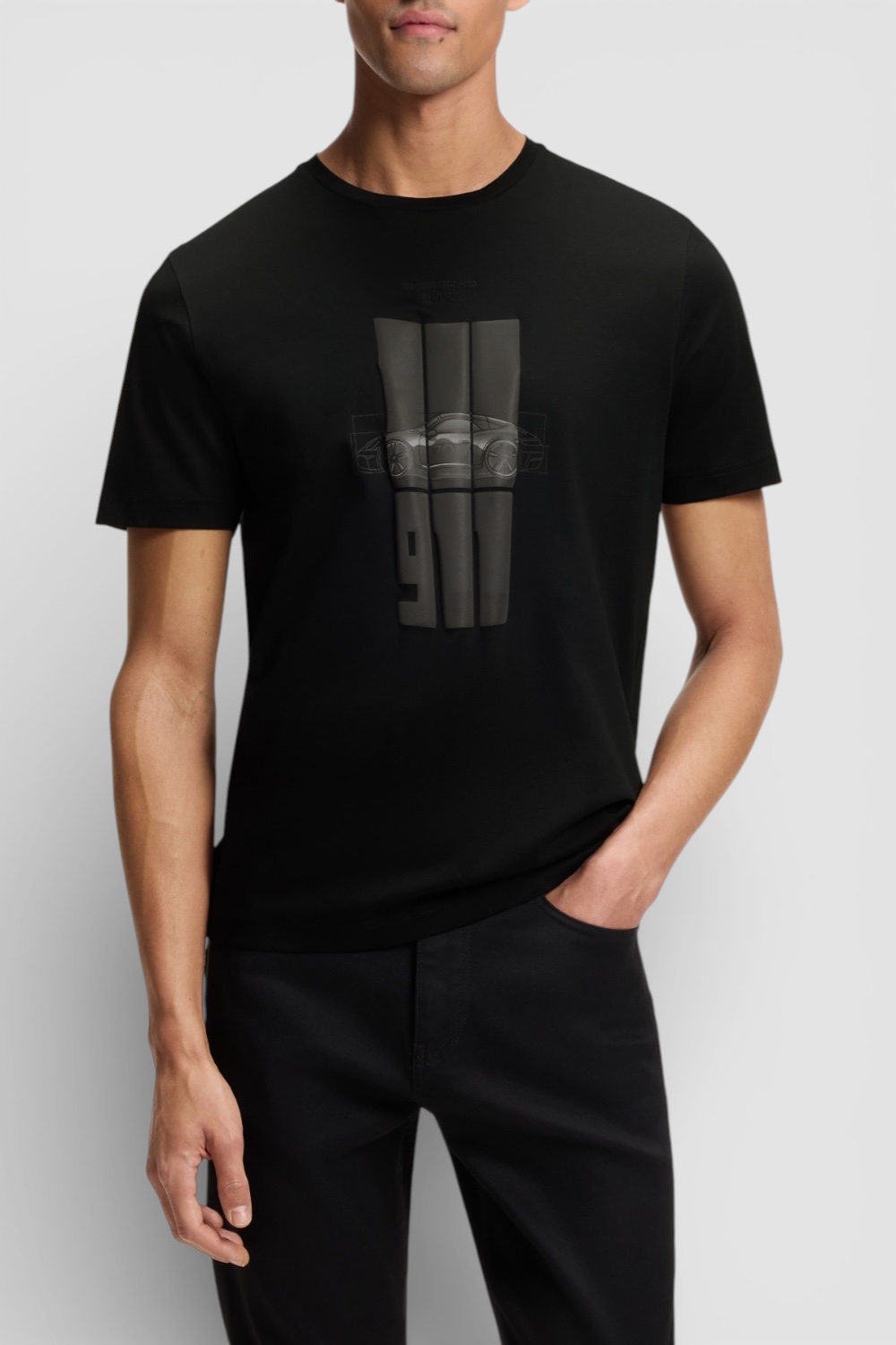 תמונת דוגמן קידמית של חולצת טי