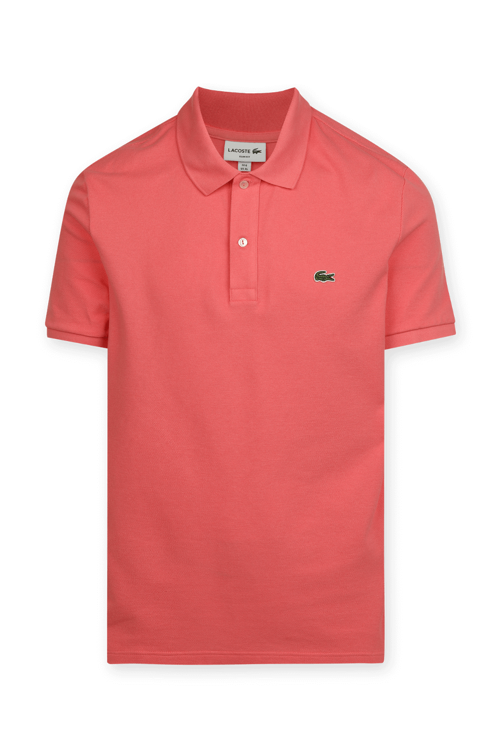 תמונה קידמית של Slim Fit Polo Shirt In Pink