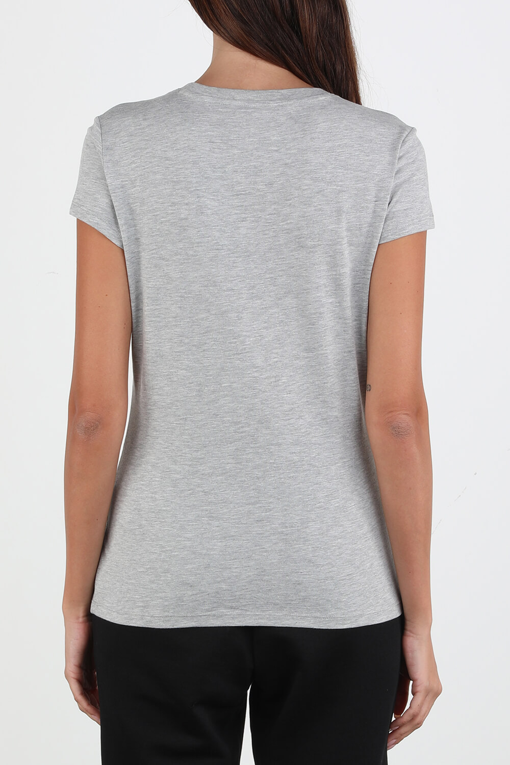 תמונת דוגמן אחורית של Logo T-Shirt in Grey