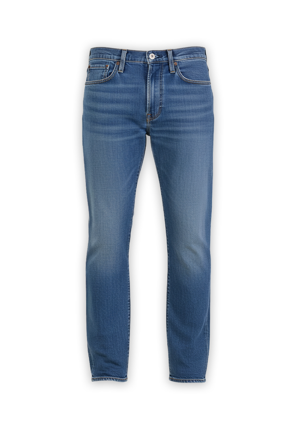 תמונה קידמית של מכנסי ג'ינס טאפר 502 בגזרה ישרה