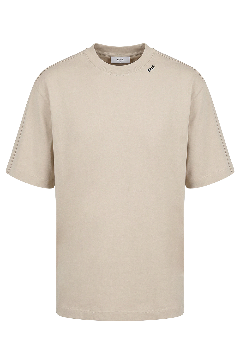 תמונה קידמית של חולצת טי אוברסייז