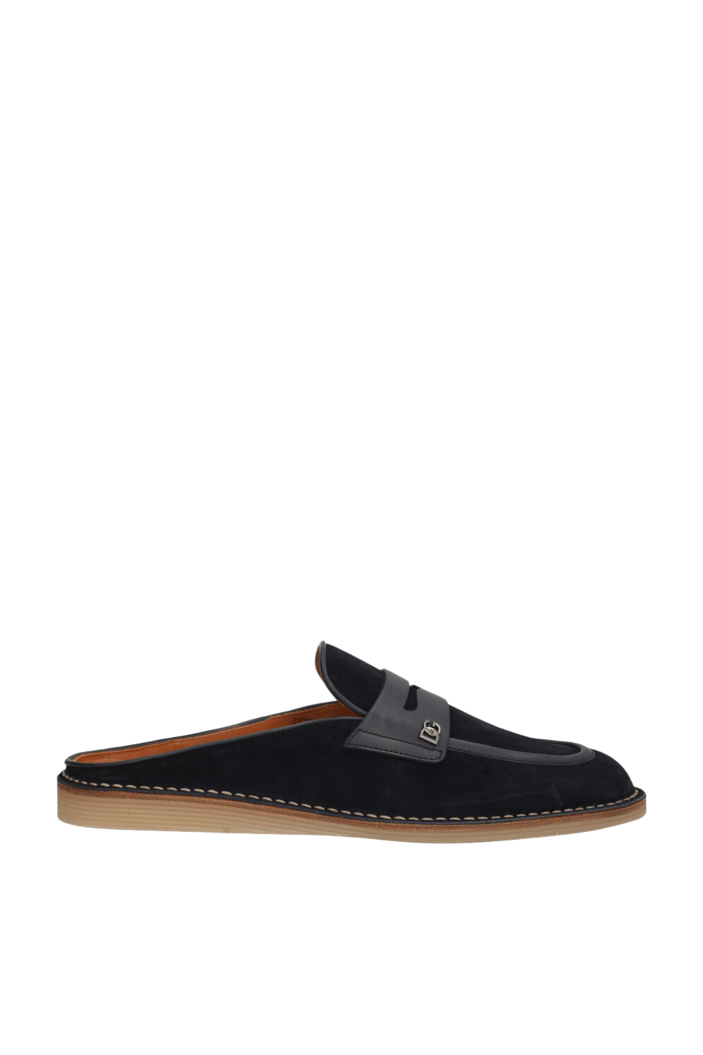 תמונה קידמית של נעלי מיולס זמש