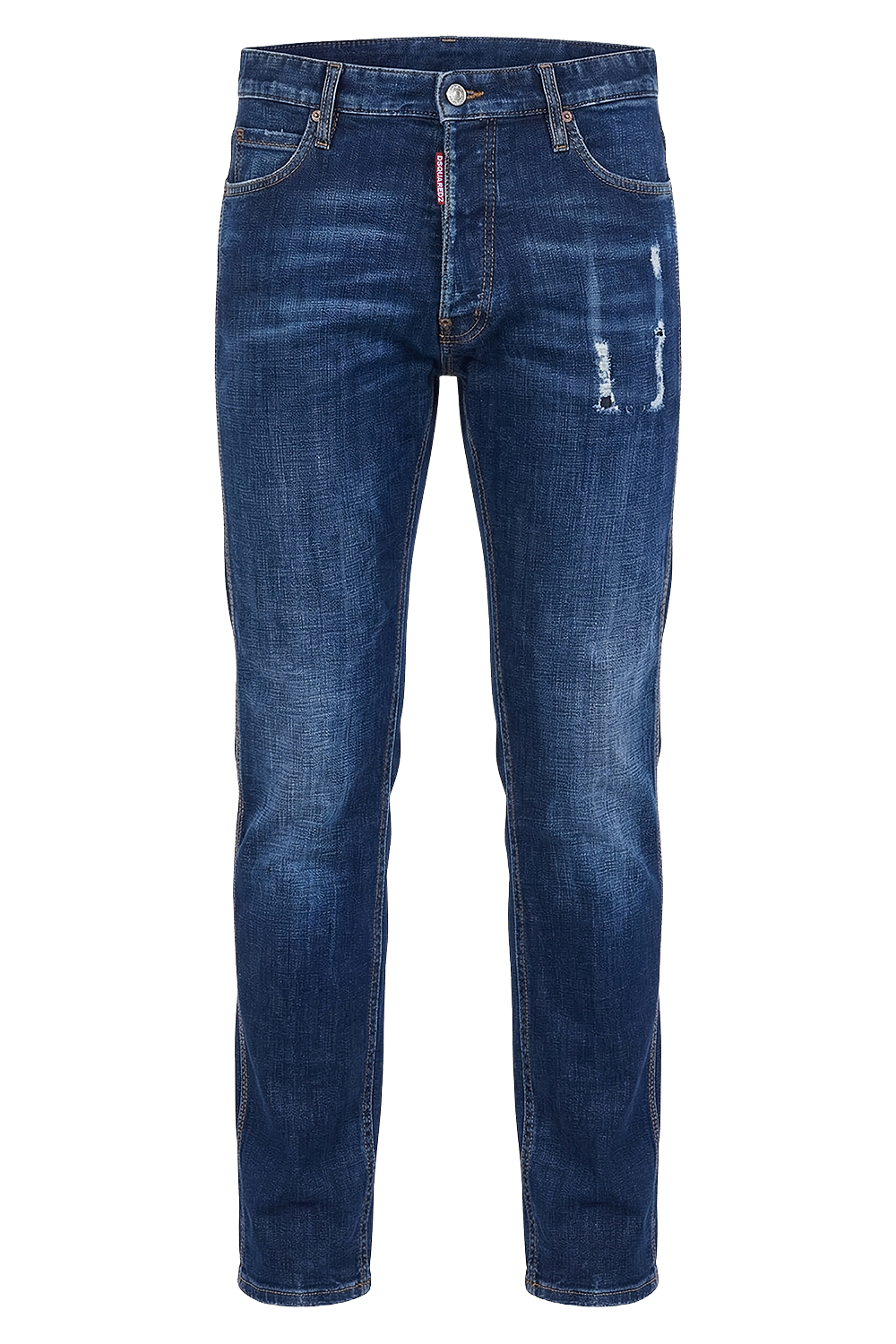 תמונה קידמית של מכנסי ג׳ינס