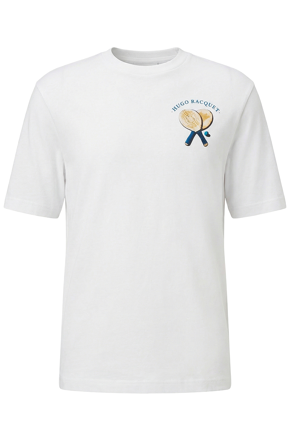 תמונה קידמית של חולצת טי בגזרה ישרה