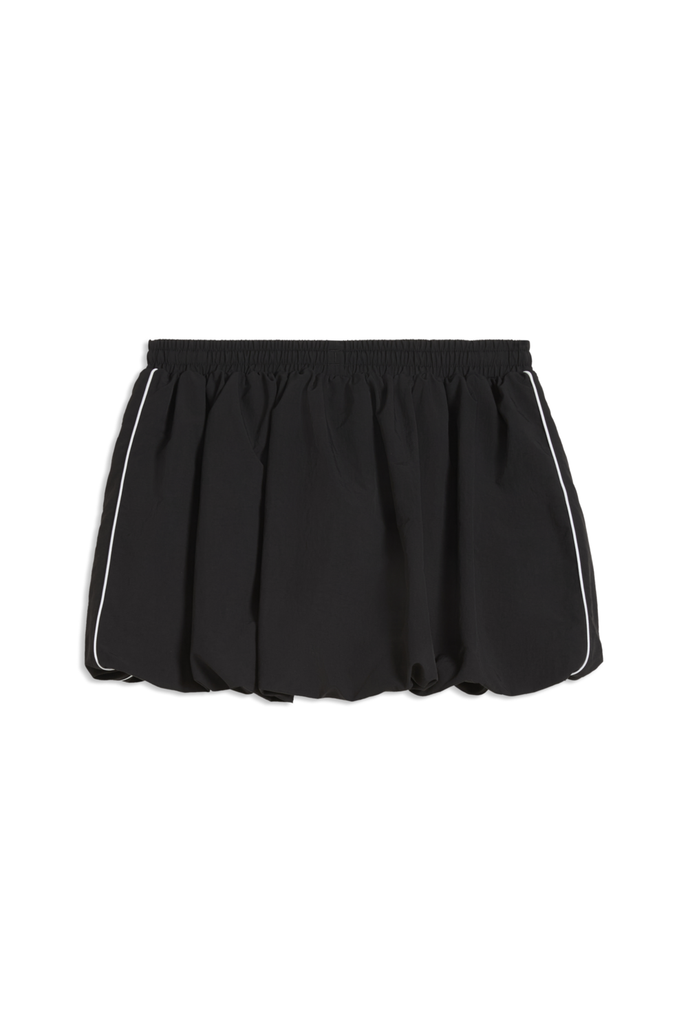 תמונה אחורית של חצאית מיני בלון