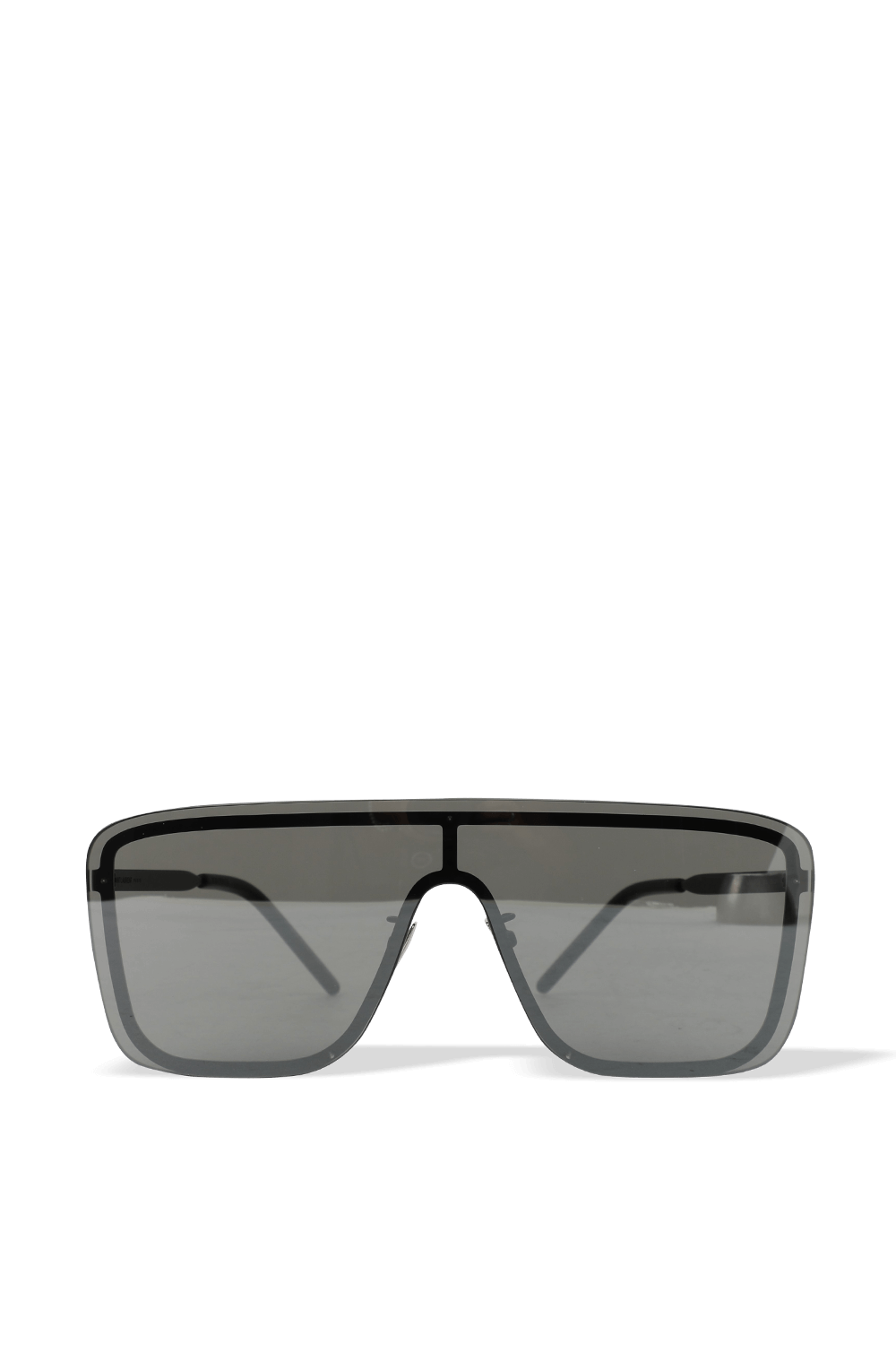 Shield Sunglasses in Silver image number null SAINT LAURENT