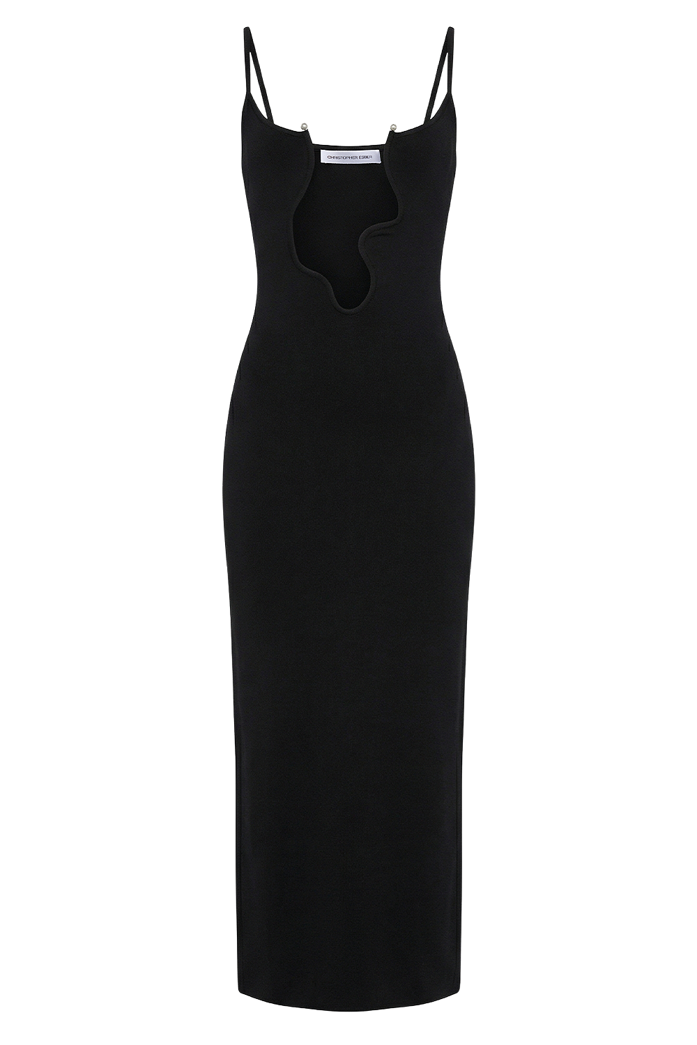 תמונה קידמית של שמלת מקסי