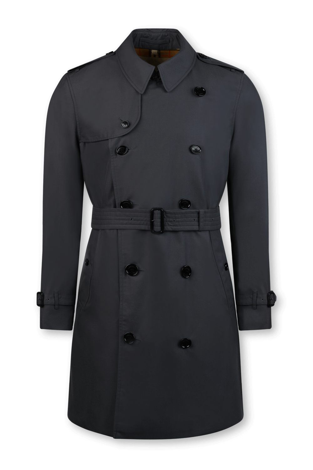 תמונה קידמית של מעיל טרנץ' צ'לסי מכופתר