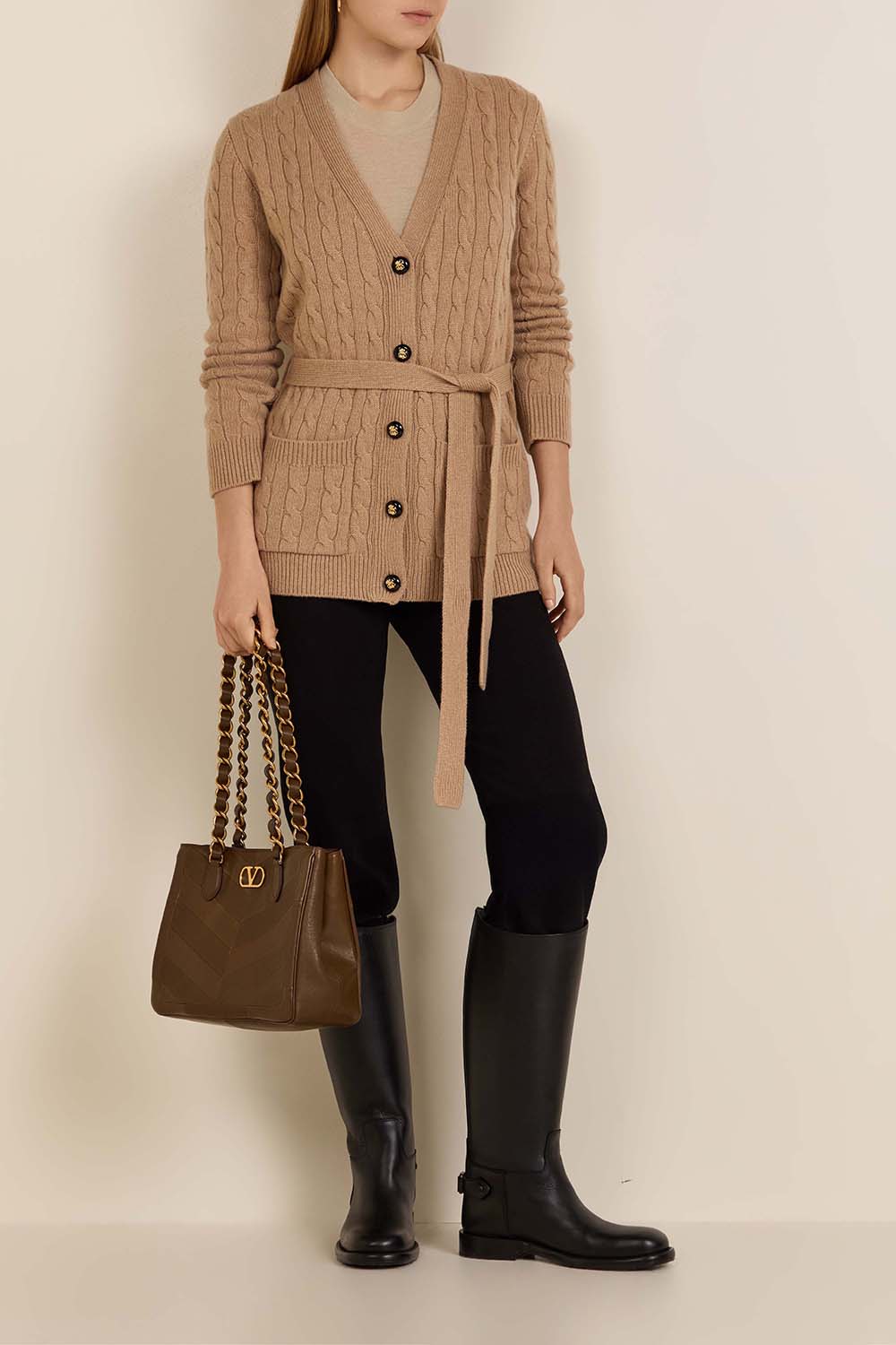 תמונת דוגמן קידמית של תיק כתף לסיין סמול