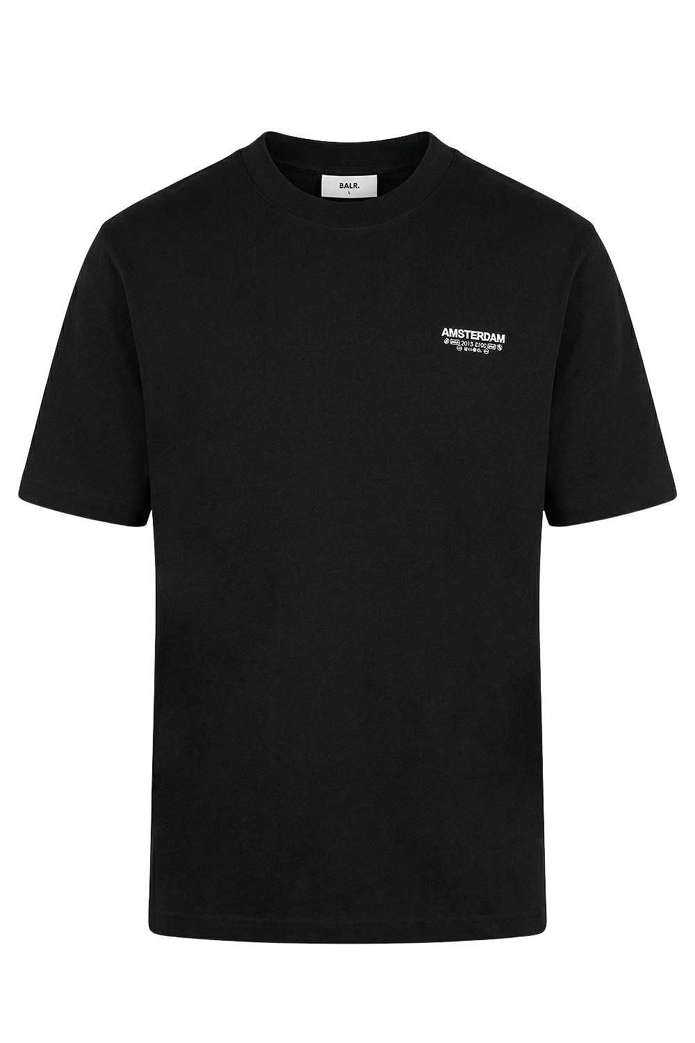 תמונה קידמית של חולצת טי אוברסייז