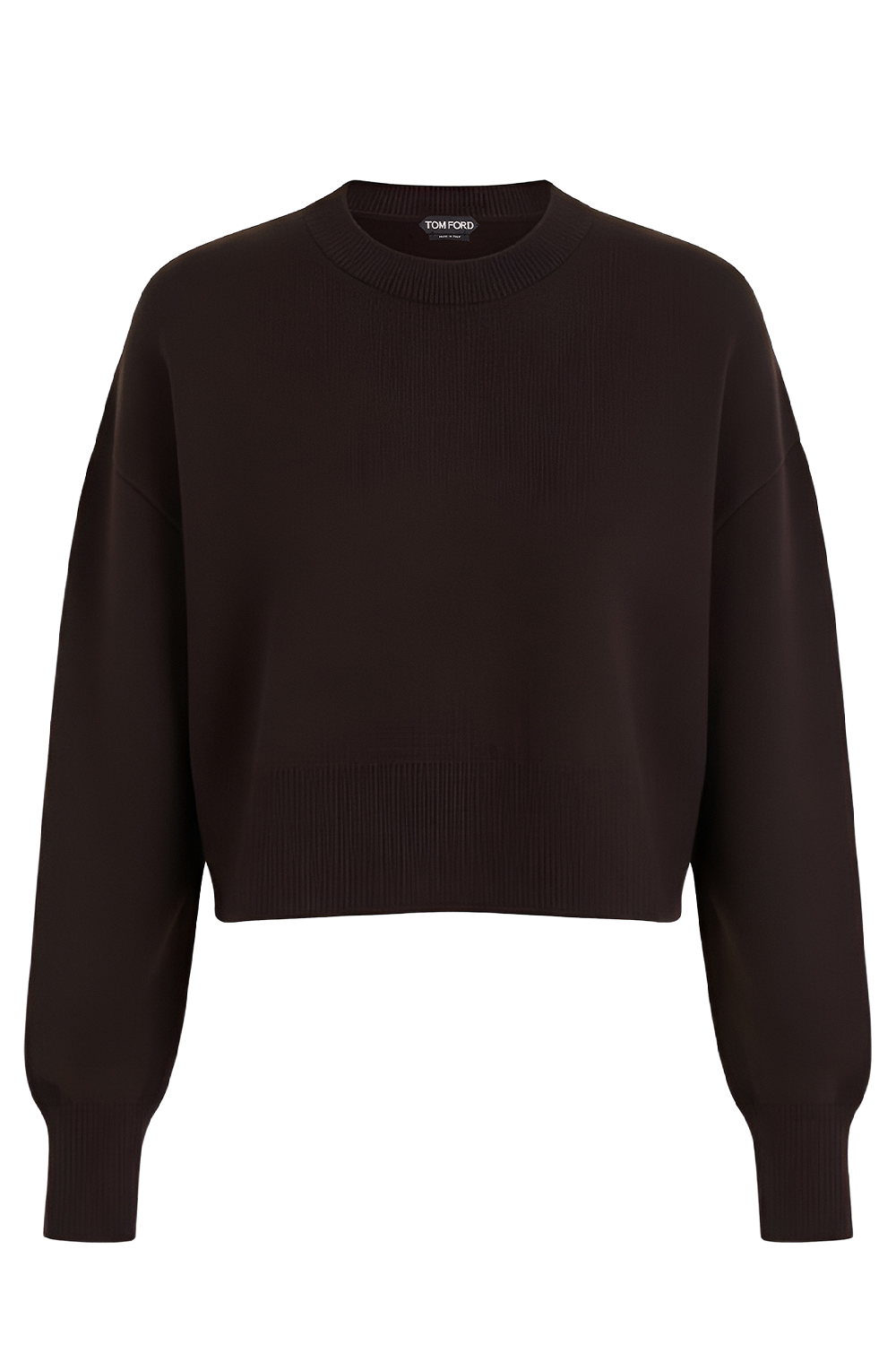 תמונה קידמית של סווטשירט צמר וקשמיר