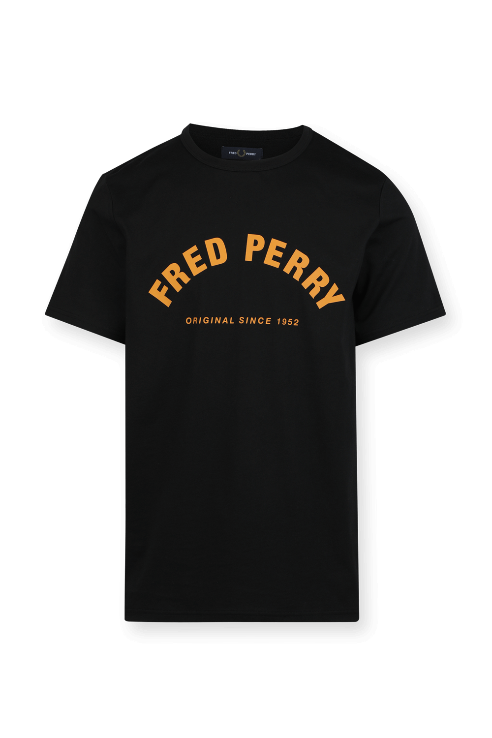 תמונה קידמית של Arch Branded T-Shirt in Black