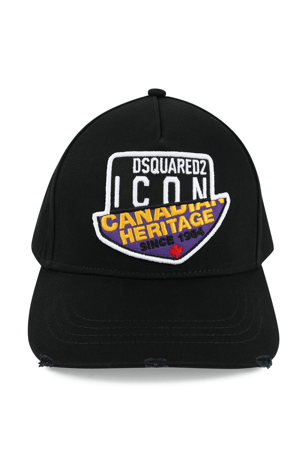 תמונה אחורית של Canadian Icon Baseball Cap in Black