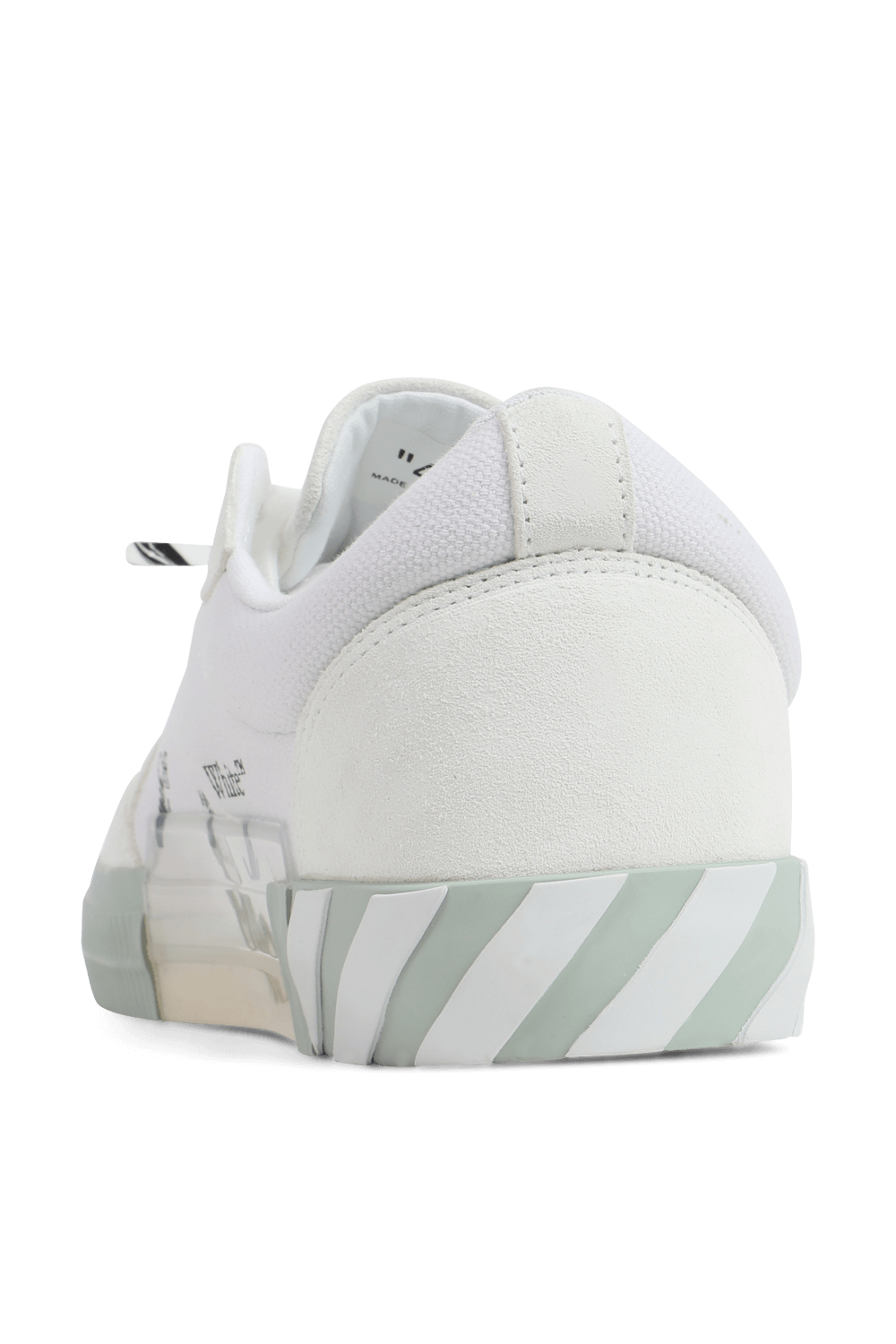 נעלי סניקרס מקנבס לבן עם ירוק OFF WHITE