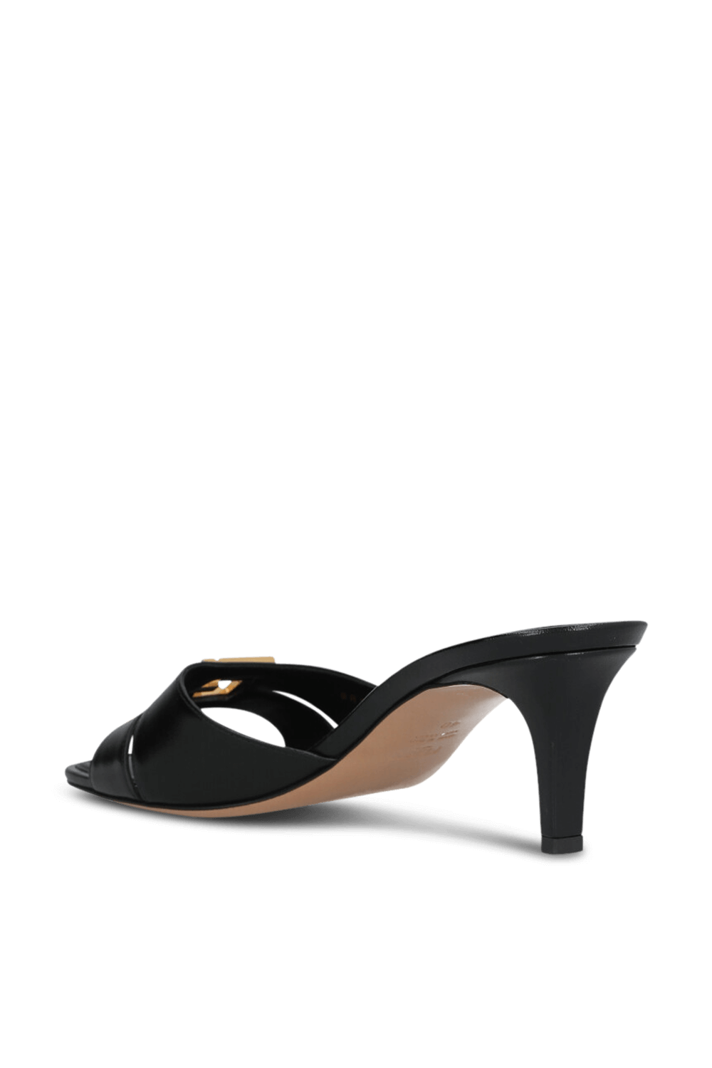 תמונה אחורית של כפכפי סליידס עקב