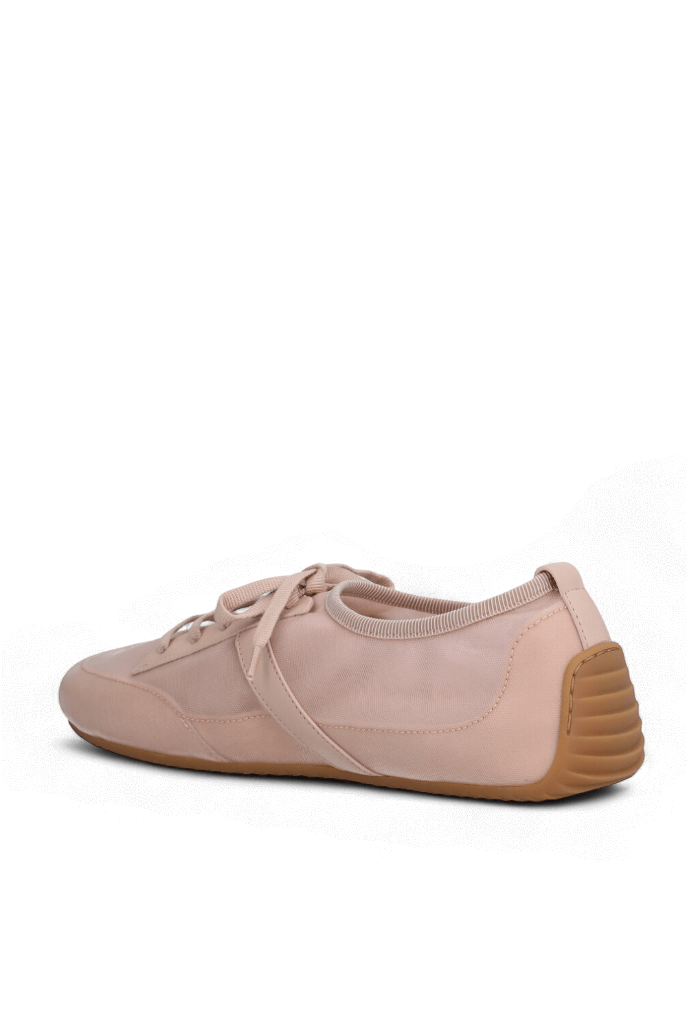 תמונה אחורית של נעלי סניקרס רשת