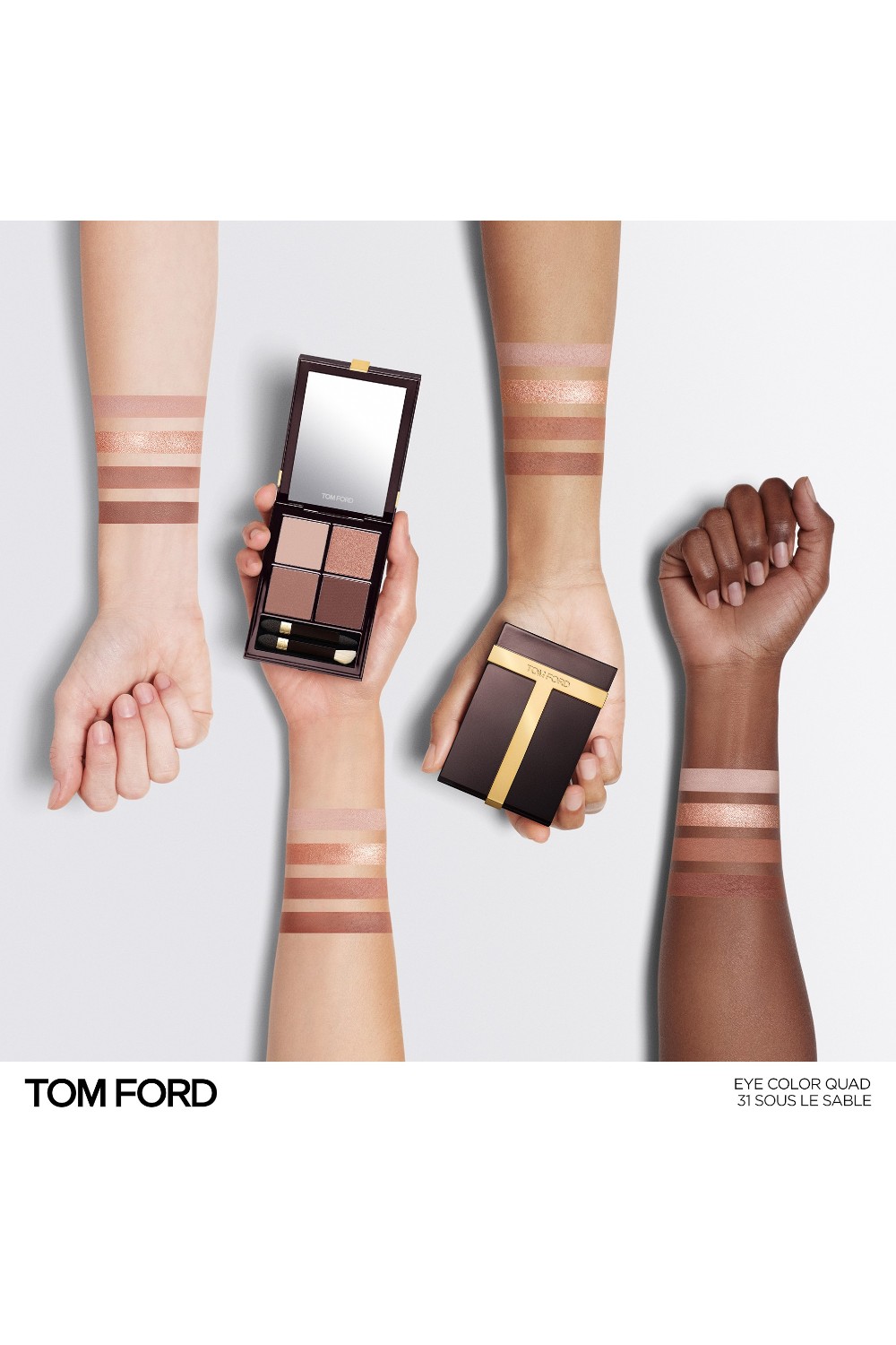 תמונה אחורית של EYE COLOR QUAD POUDRE 31 Sous Le Sable