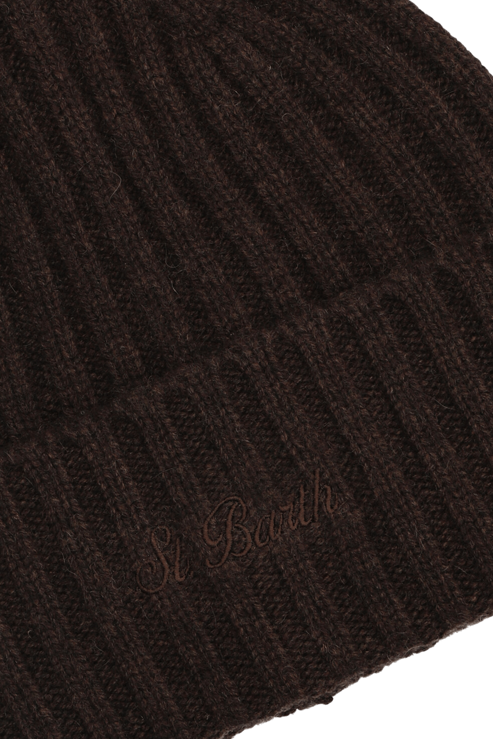 תמונת תקריב של כובע צמר קשמיר