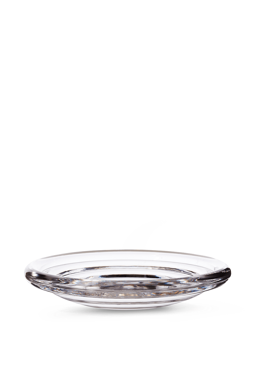 תמונה קידמית של קערת פרס מזכוכית בגודל מדיום