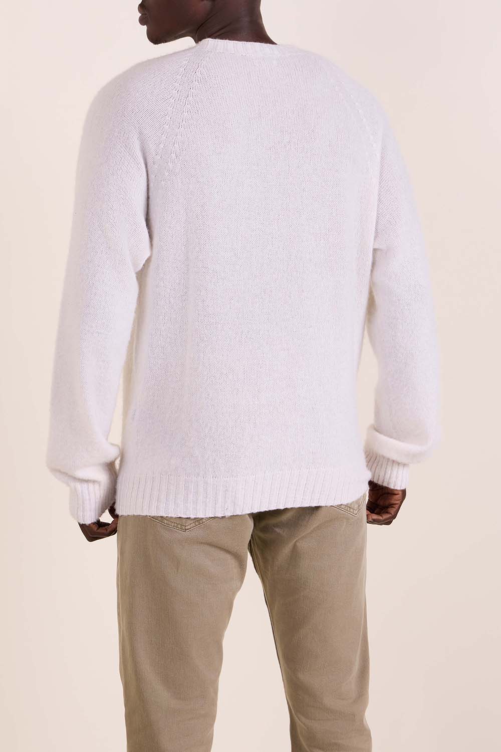 תמונת דוגמן אחורית של סריג קשמיר