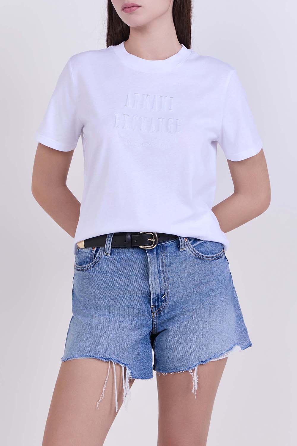 תמונת דוגמן קידמית של חולצת טי