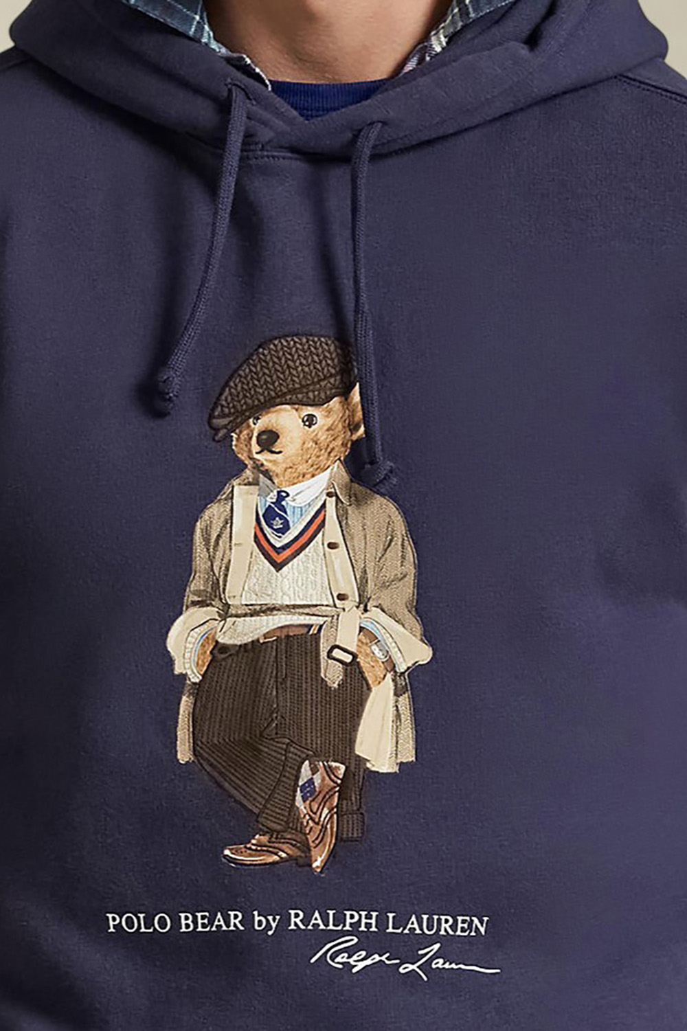 תמונת תקריב דוגמן של סווטשירט